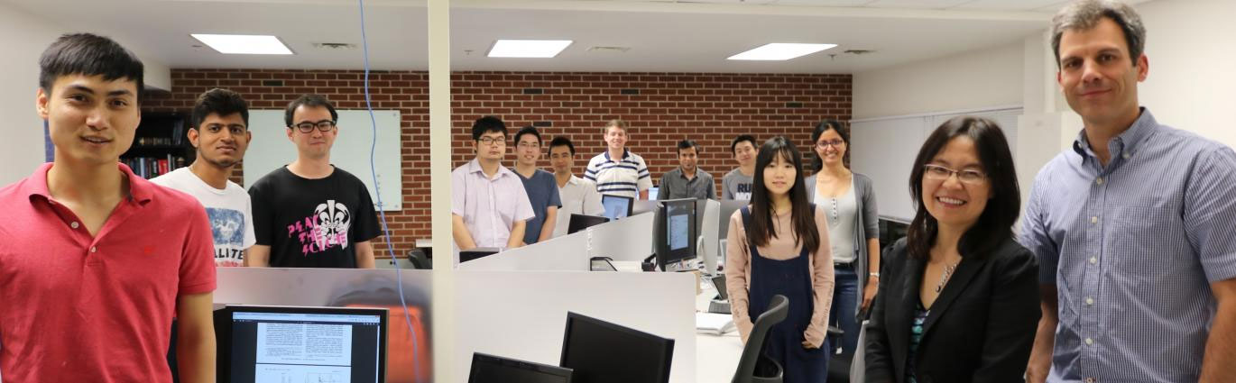 Group photo of the MSCE members in the lab